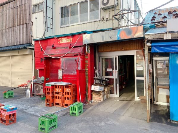 二条市場裏口